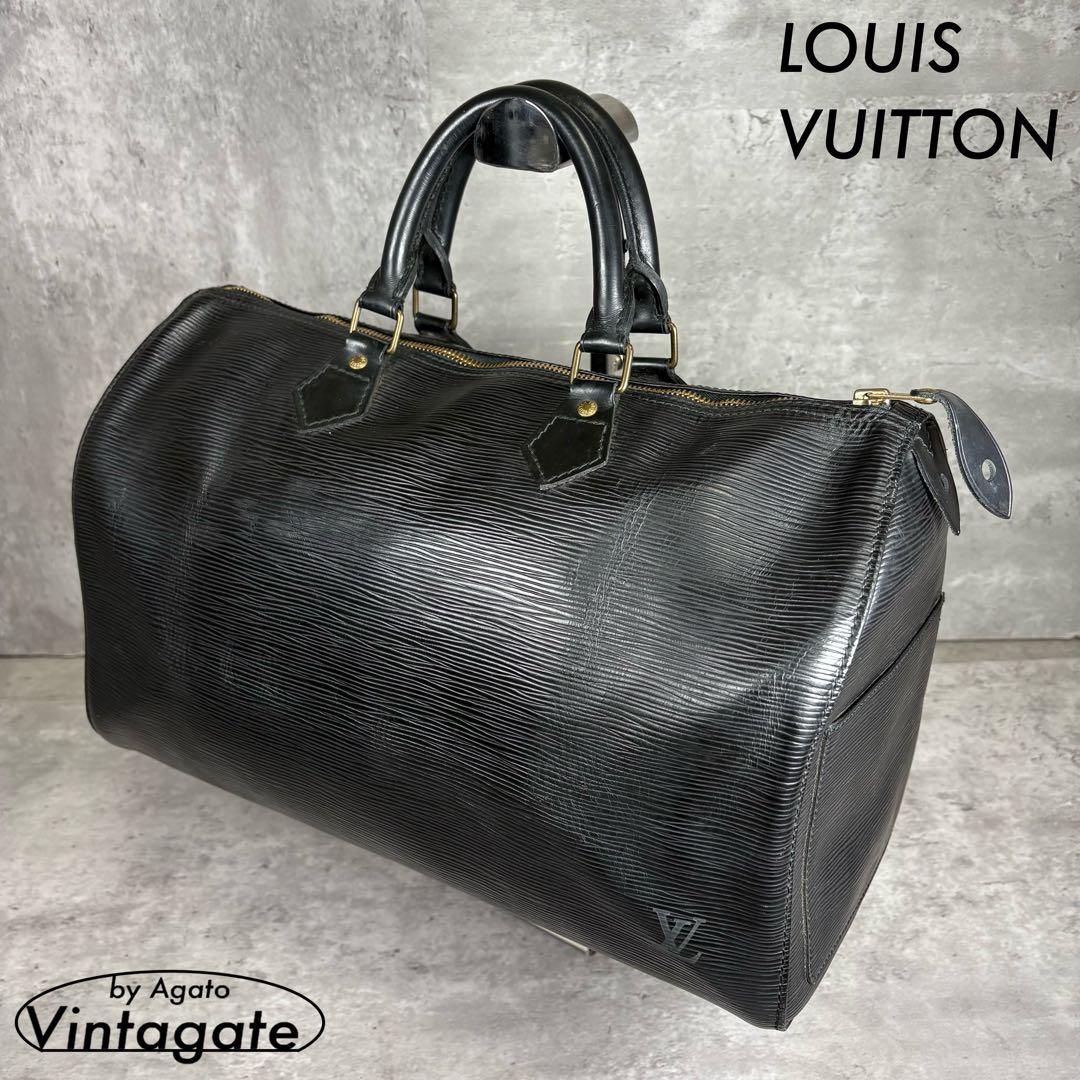 オールドルイヴィトン スピーディ35 90sフランス製 ヴィンテージミニボストン