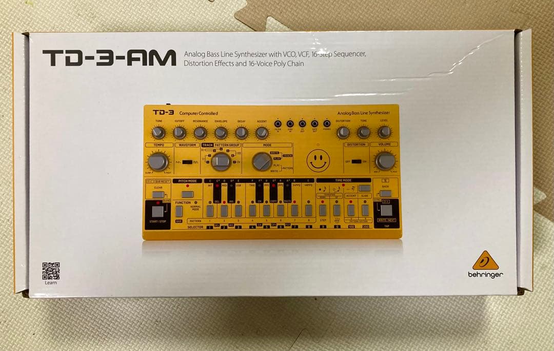 K*様 未開封新品Behringer TD-3-AM アナログベースラインシンセ