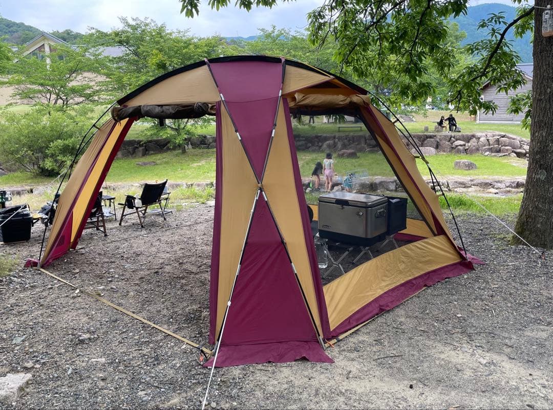 Coleman ドームスクリーンタープ380 バーガンディ