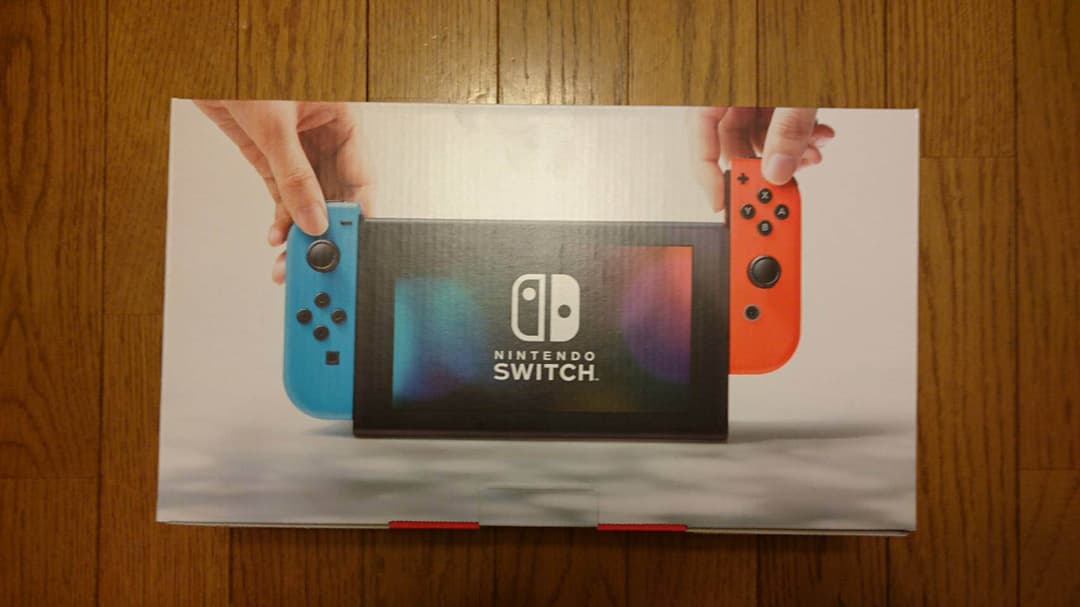 ニンテンドースイッチネオンブルーレッド