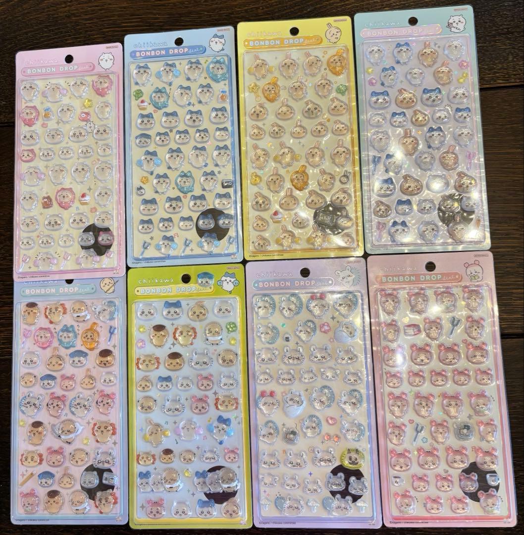 【正規品】ちいかわ　ボンボンドロップシール　全種類