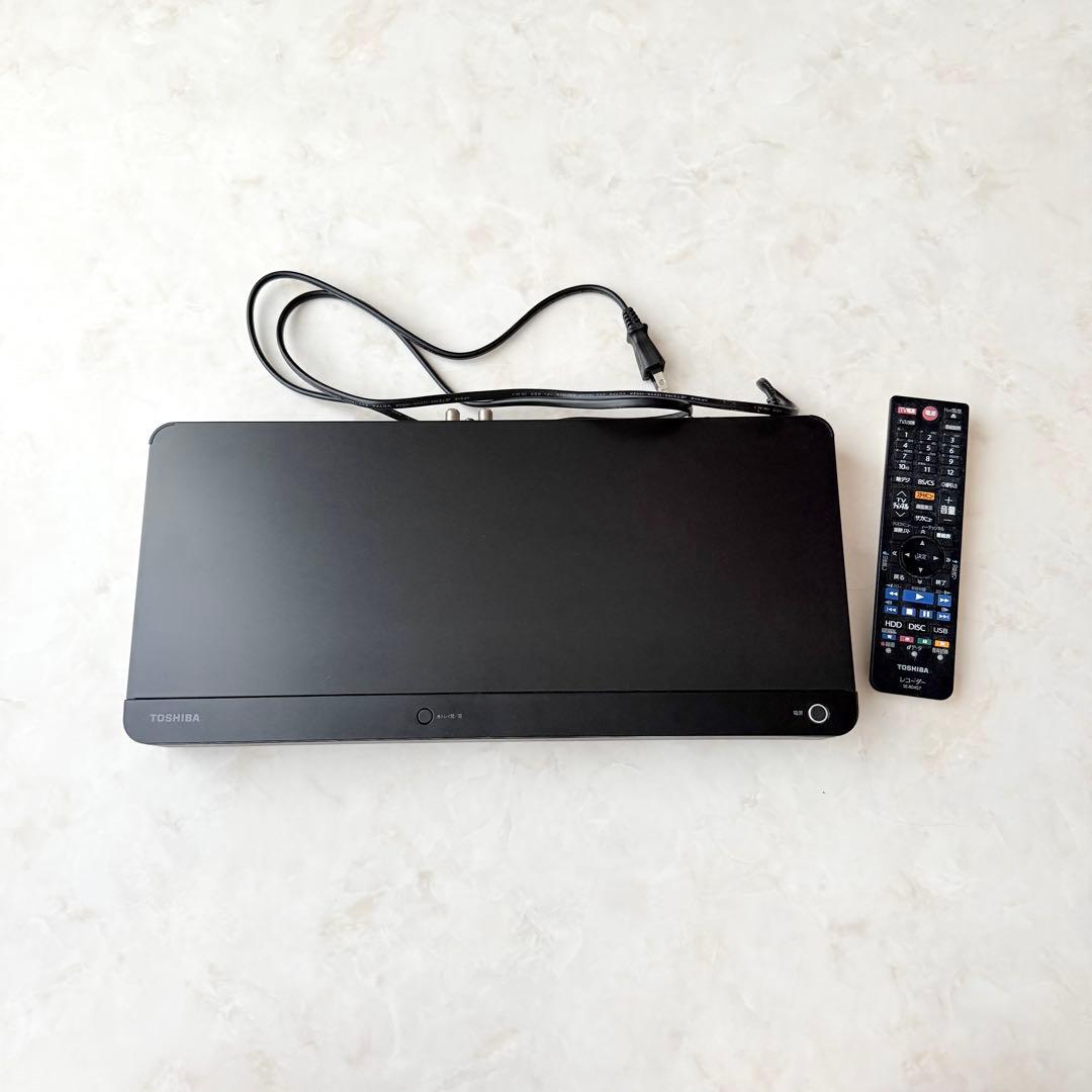 東芝 REGZA ブルーレイレコーダー DBR‑Z510／500GB／初期化済