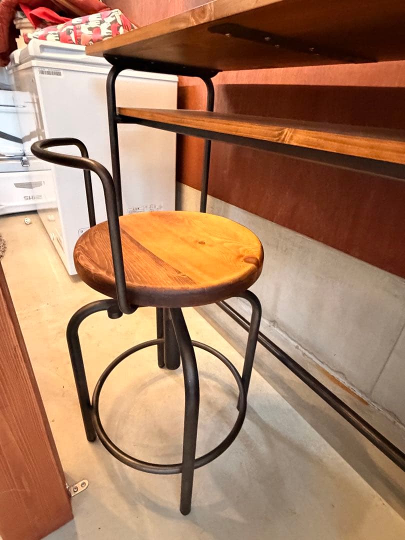 Nico and… CRAFTMANシリーズ　 カウンターテーブル　　※椅子は別