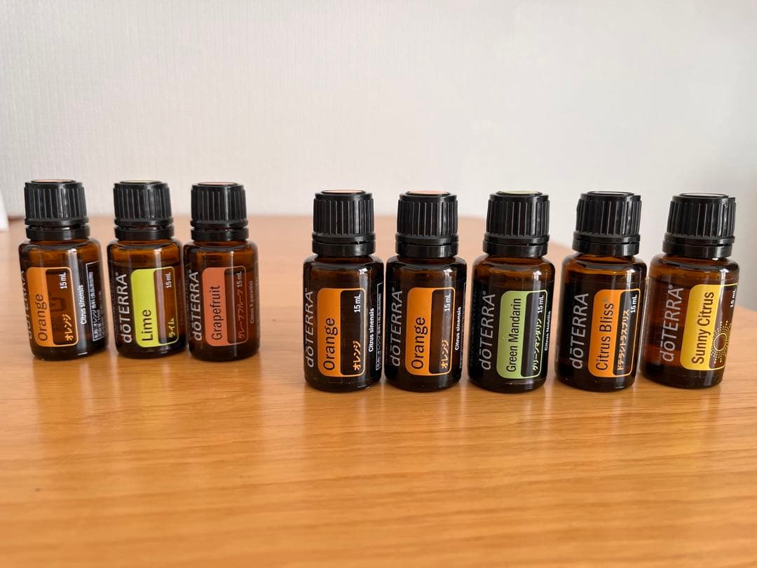 【未開封多数 + おまけ付】doTERRA CITRUS アロマセット 8本