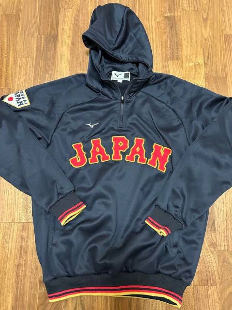 Mizuno WBC 侍JAPAN パーカー　Oサイズ