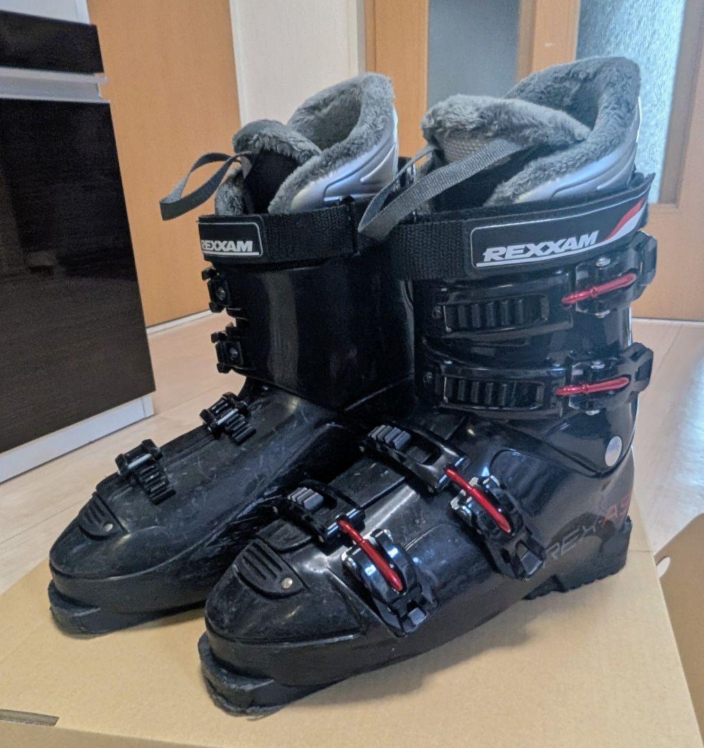 ★美品★REXXAM A5★２７cm★スキーブーツ★ブラック★