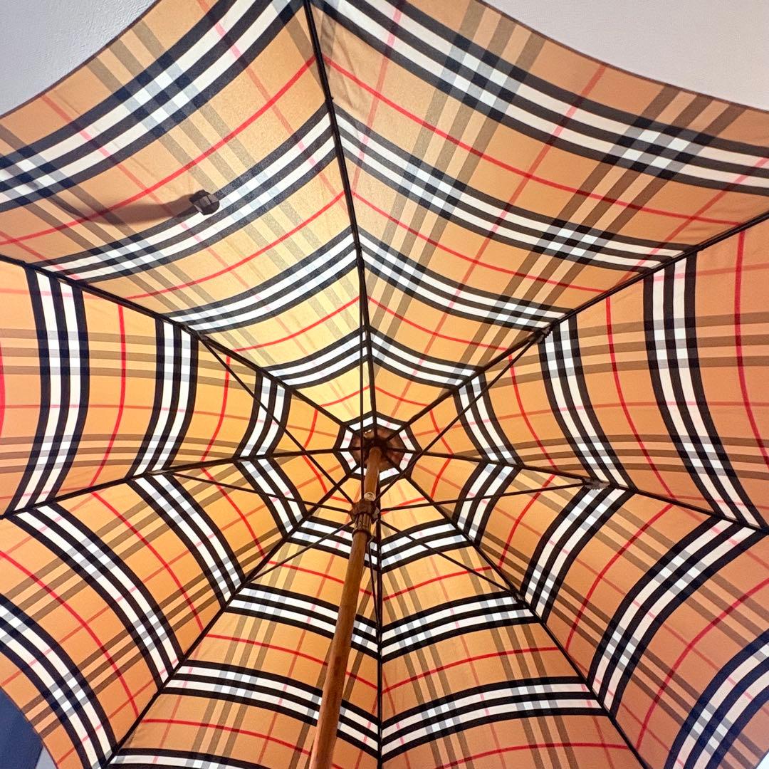 Burberrys バーバリー　ノバチェック　ベージュ　晴雨兼用長傘