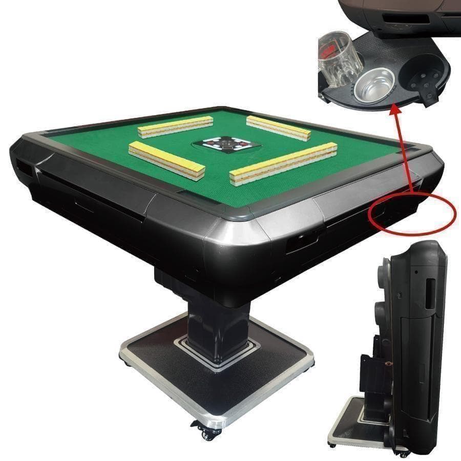 全自動麻雀卓 家庭用折りたたみ 麻雀卓 R2126全自動卓33mm ブラック