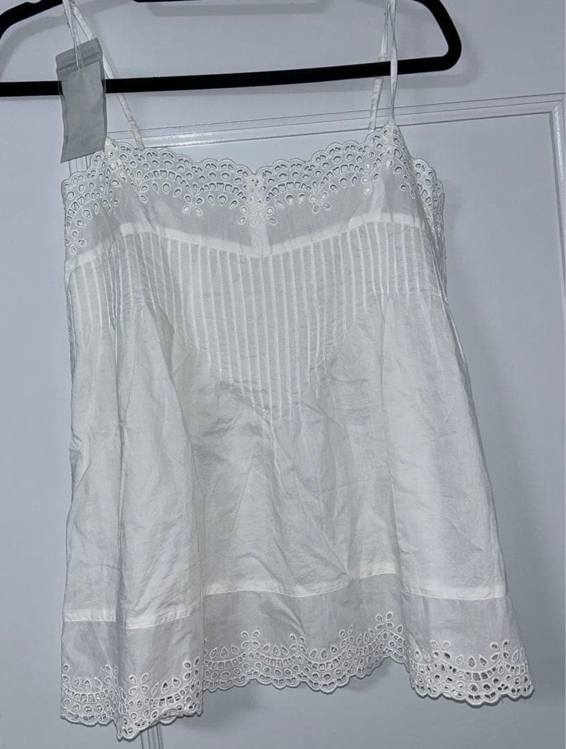 ピンクハウス　キャミソール　レース　白