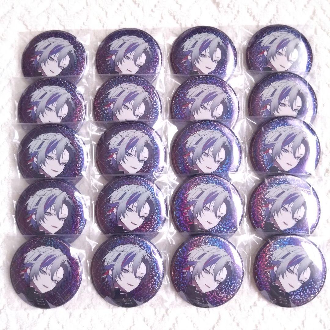 ②20点 不破湊 にじさんじ タロットグッズ グリッター缶バッジ