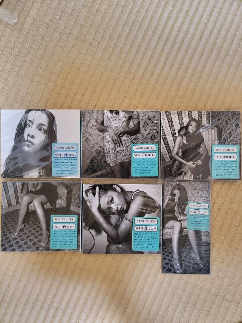 安室 SWEET 19 BLUES 6枚セット、浜崎　A 7色