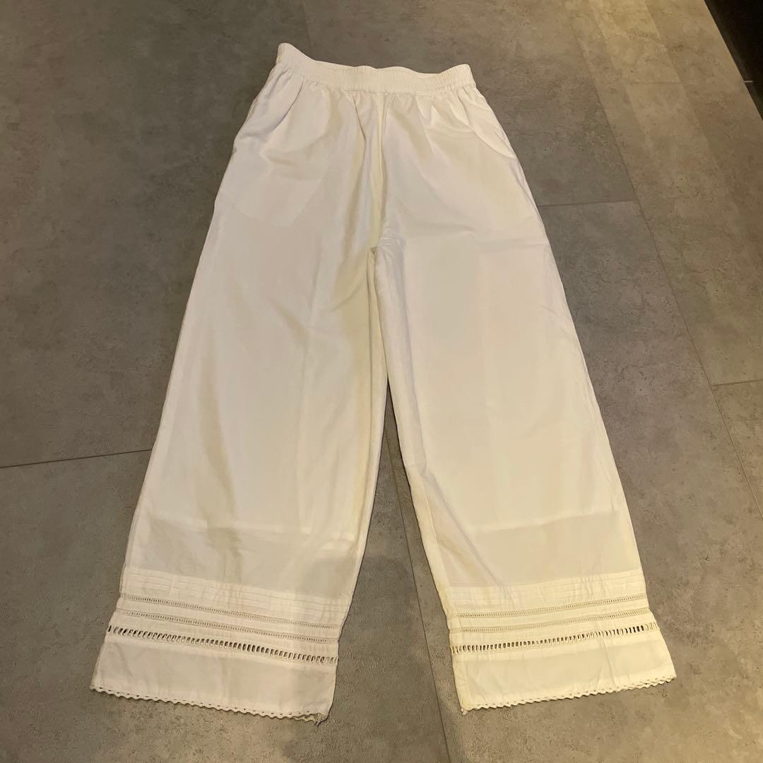 machatt コットンレースパンツ　ホワイト　正規