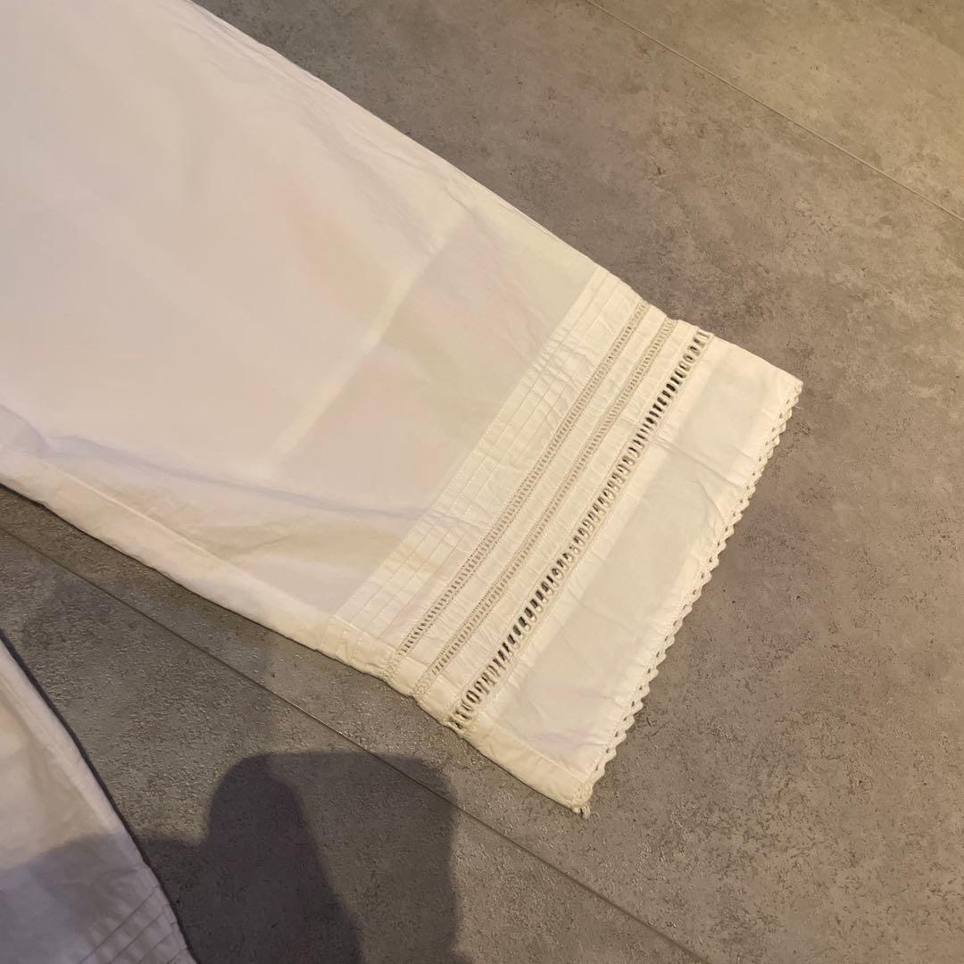 machatt コットンレースパンツ　ホワイト　正規
