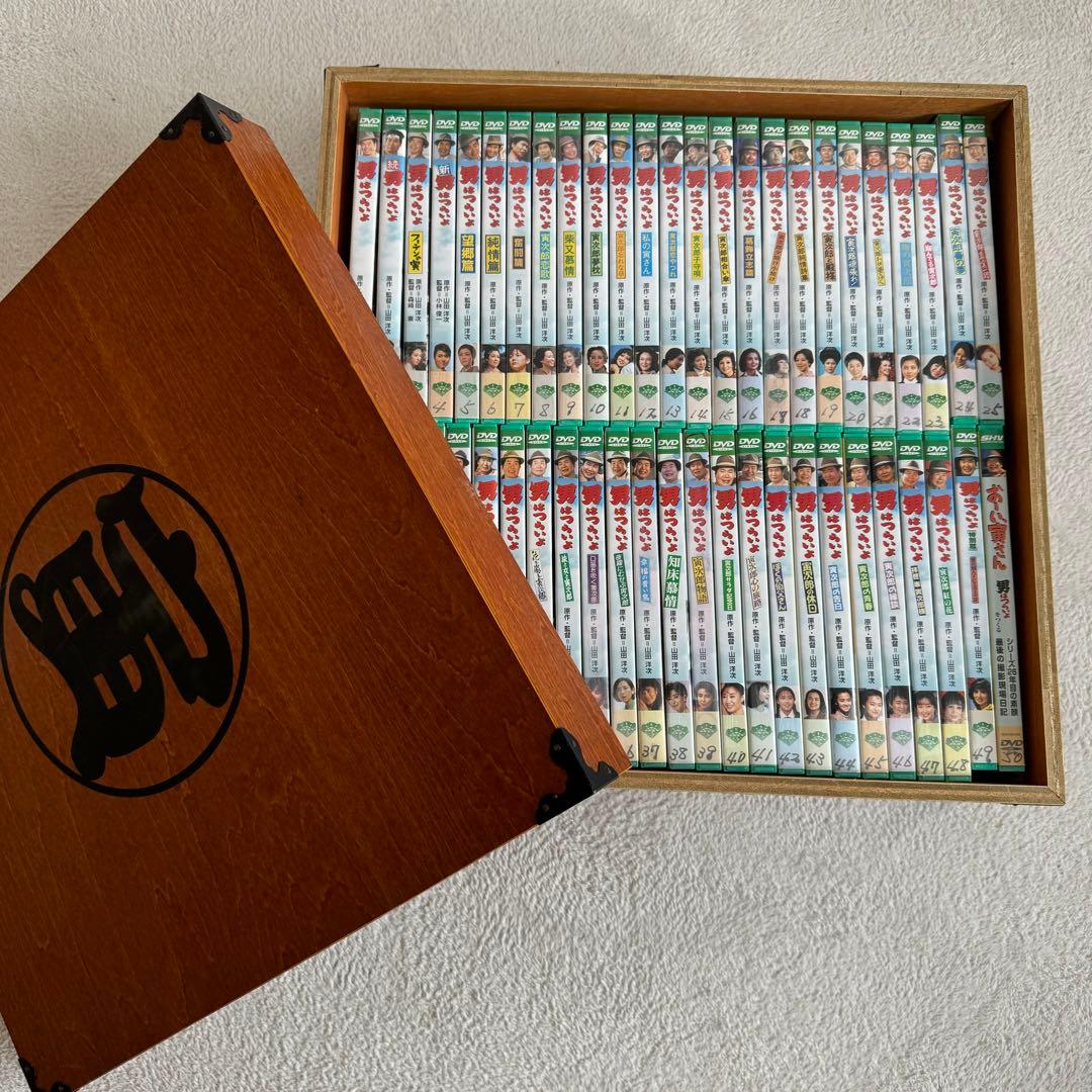 「男はつらいよ DVD 全巻48作 +特別編 2本 全50本 特製長持型BOX」