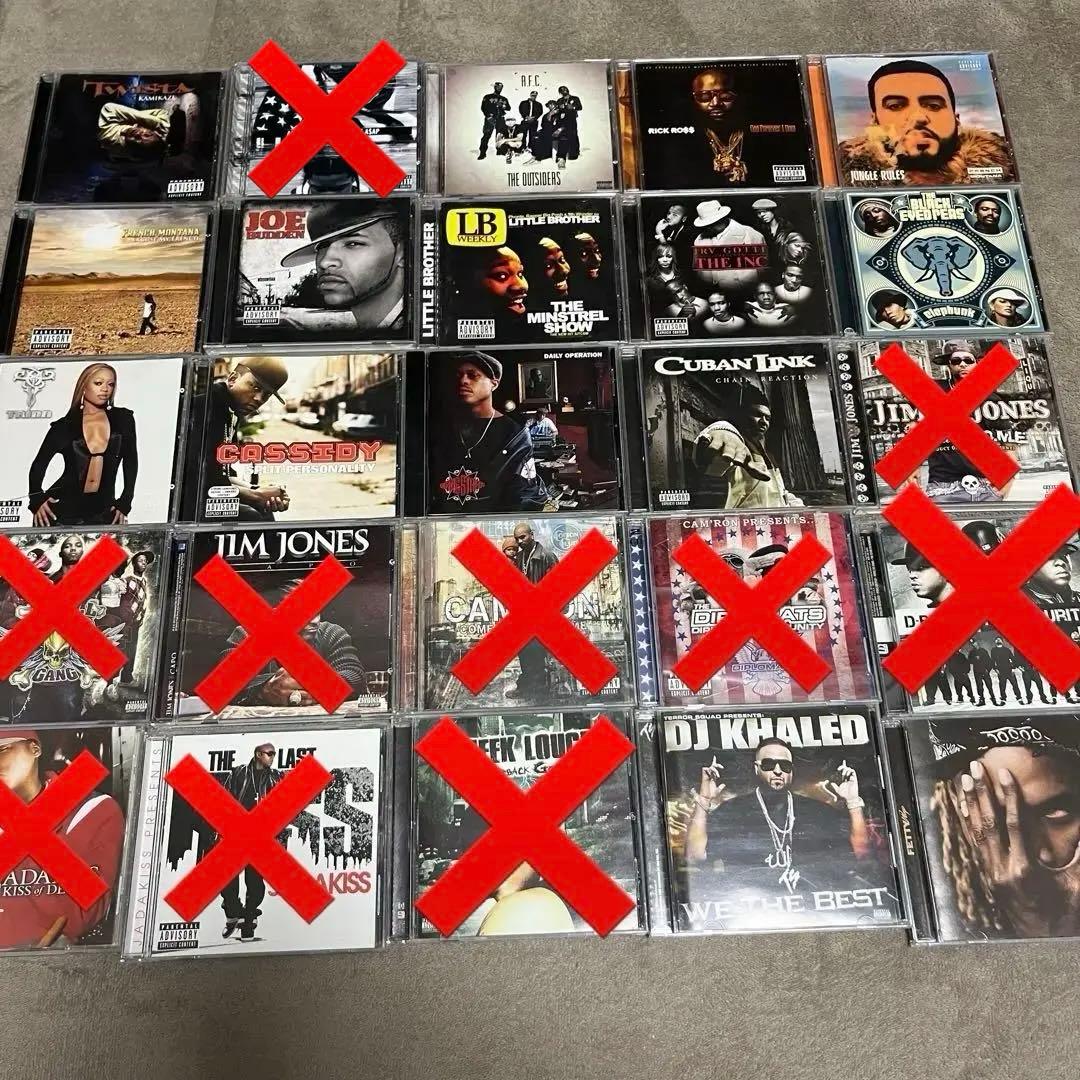 激安　US hiphop CD セット　1枚単価300円