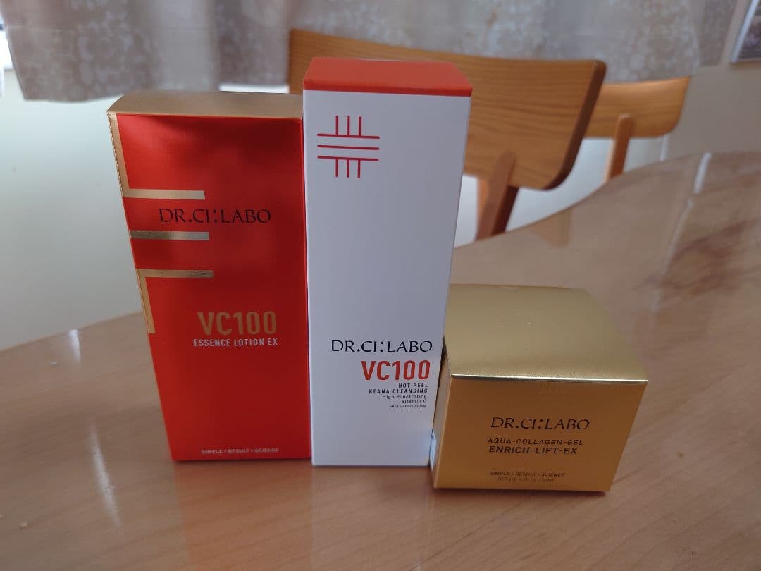 DR.CI:Labo アクアコラーゲンゲル、ローション、クレンジングセット