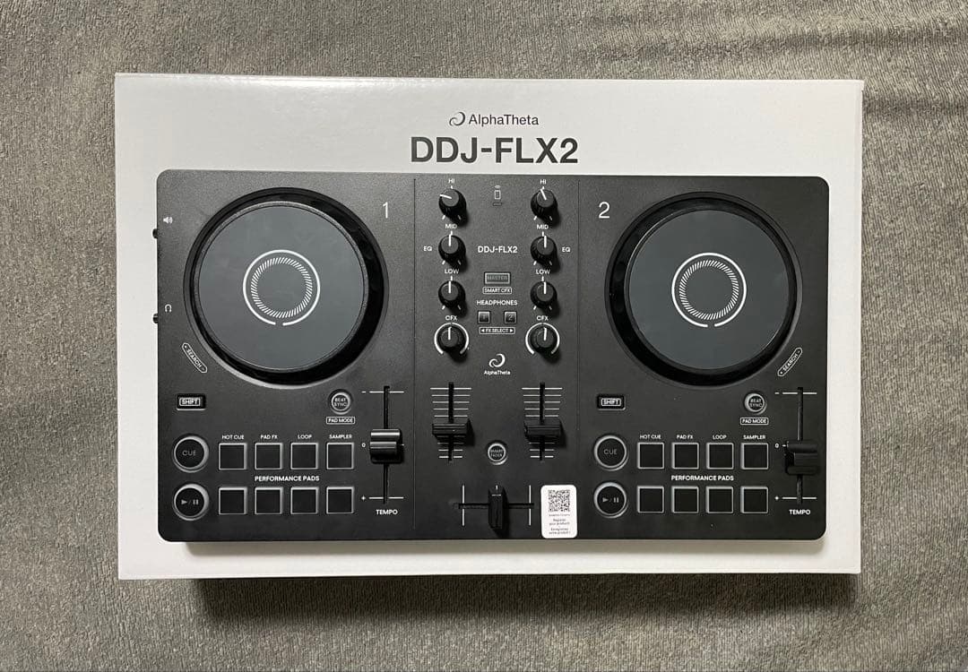 DDJ-FLX2とPCスピーカーセット