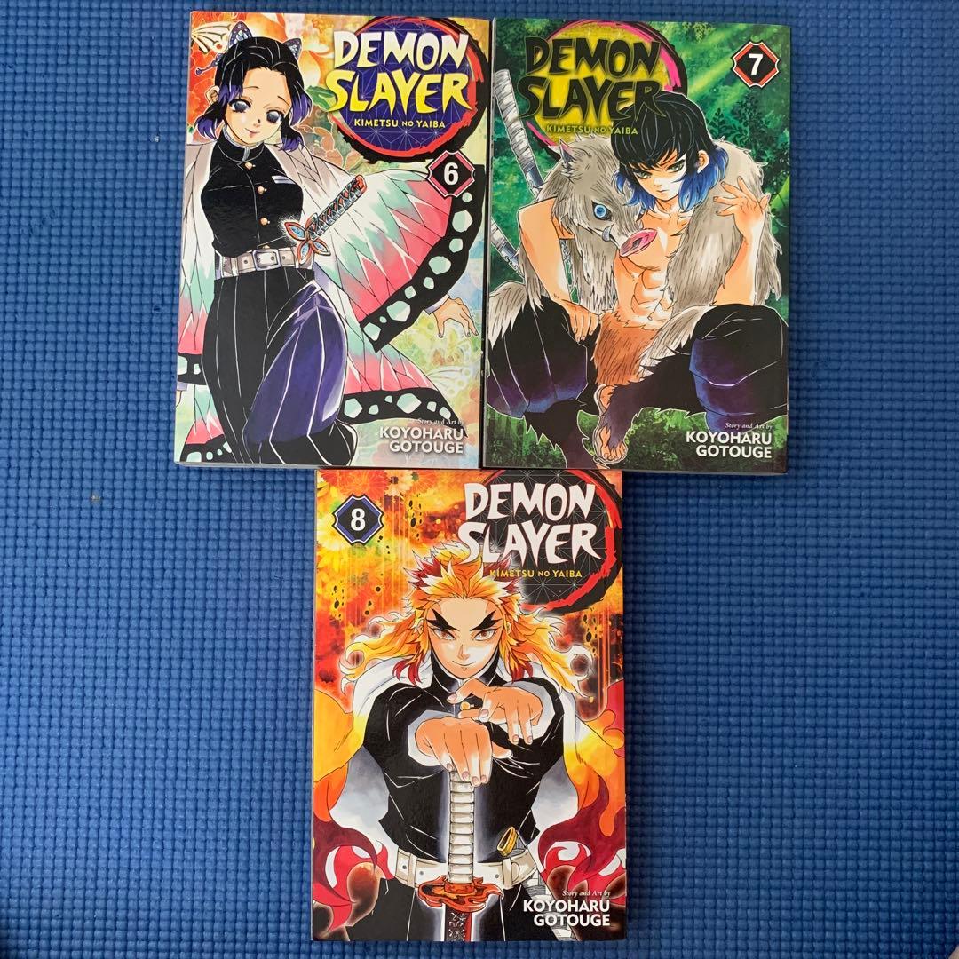 吾峠呼世晴著『鬼滅の刃』（英訳）Vol.8