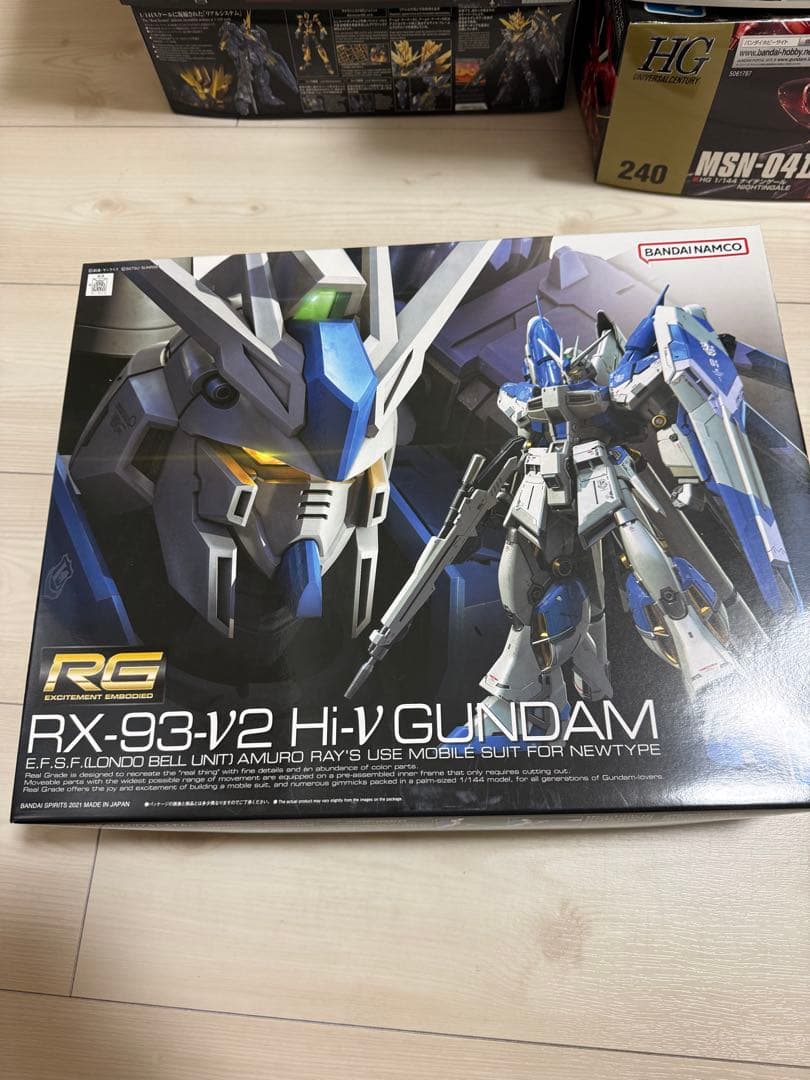 RG Hi-ν GUNDAM　ハイニューガンダム