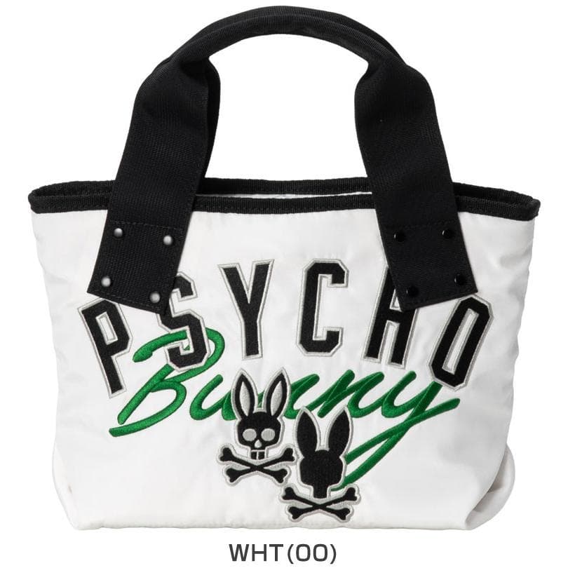 サイコバニー ゴルフ グラフィック ラウンドバッグ /ホワイト