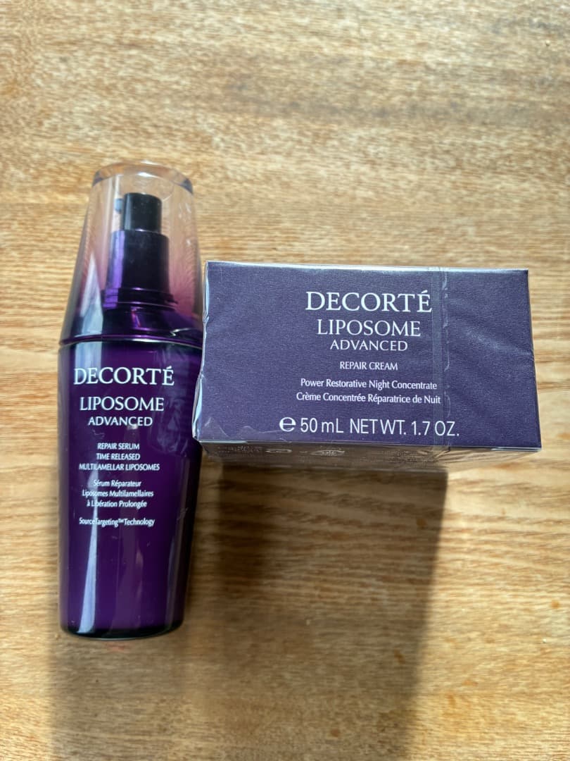 【新品未使用】リポソーム アドバンスト クリーム＆リペアセラム75mL