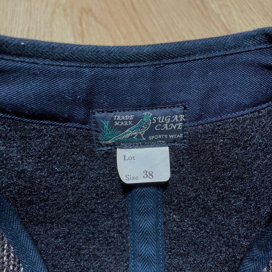 Sugarcane ベスト ビーチクロス デニム　ジャケット　ウエアハウス