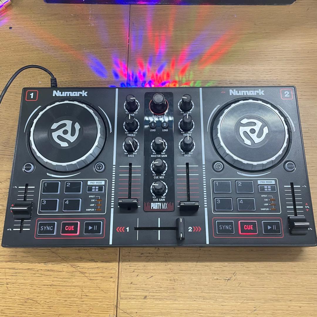 動作品 Numark Party Mix DJコントローラー