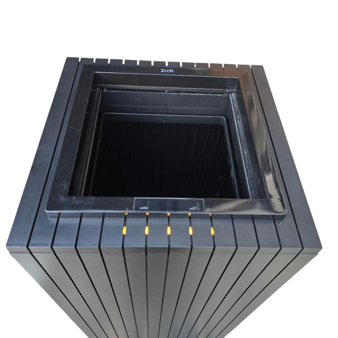 Zita スクエア　ゴミ箱　ダストボックス　キャスター付き