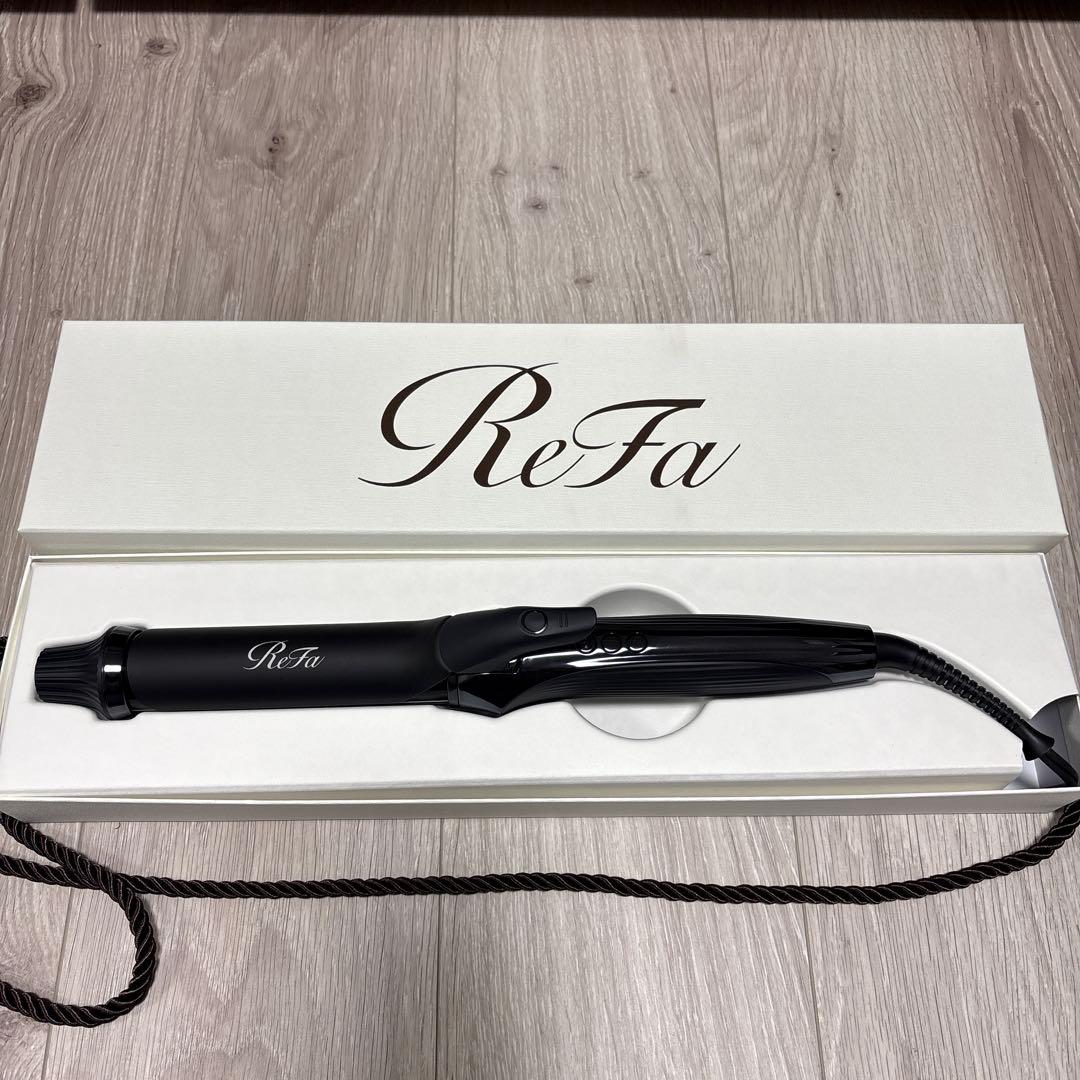 リファ カールアイロン プロ 32mm ブラック（正規品・箱付）未使用用に近い