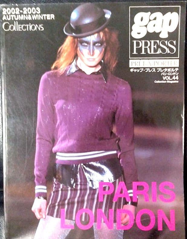 ♪2002-03 gap PRESS A＆W パリ ロンドン♪