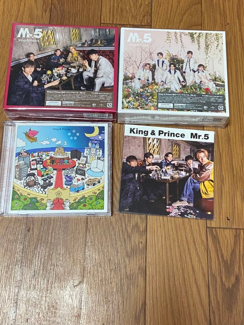 King & Prince CDシングル、アルバム、DVD、Blu-ray