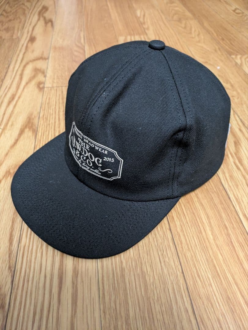 H.W. DOG&CO 黒 キャップ 日本製 大きめサイズ40