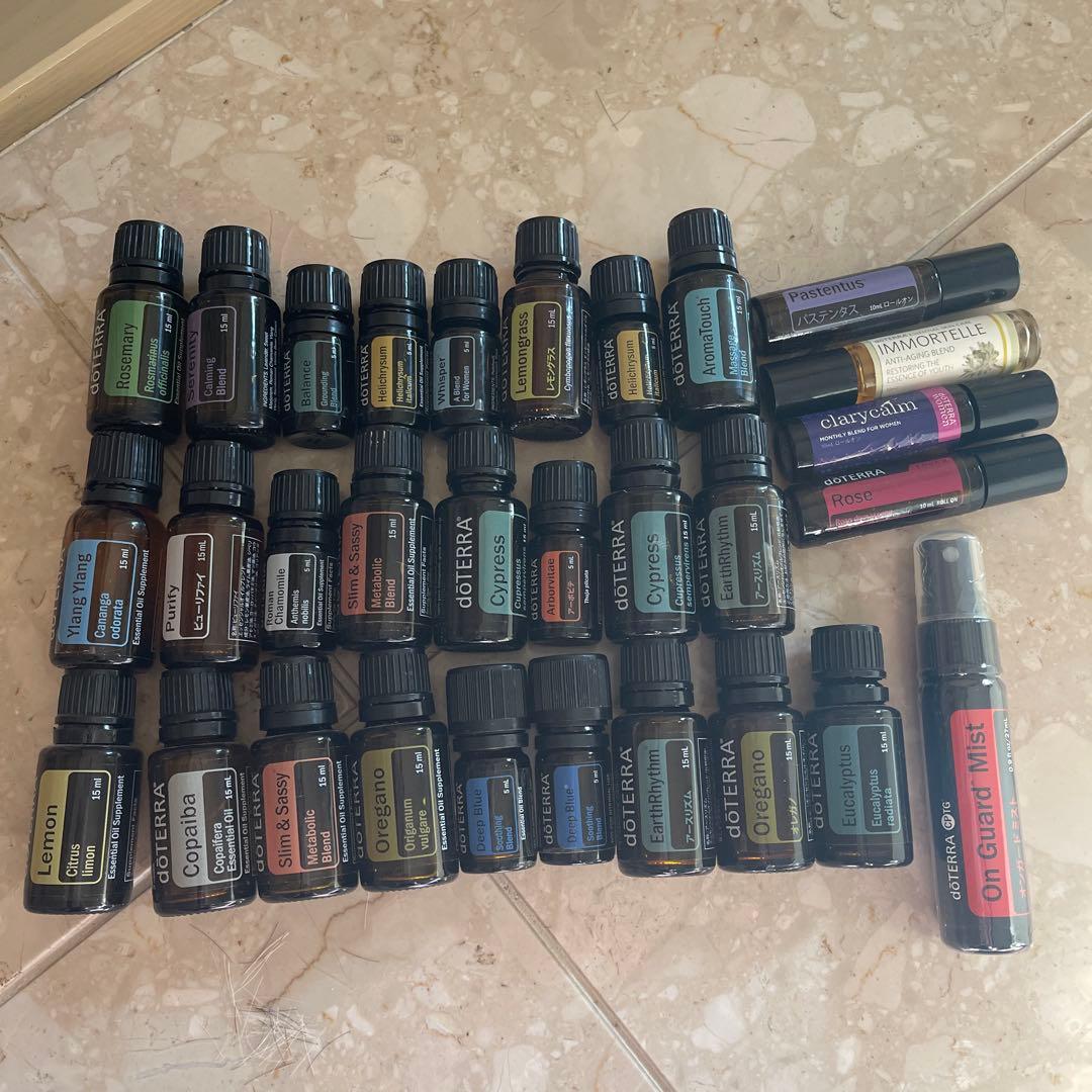 doTERRAドテラ　エッセンシャルオイル色々セット