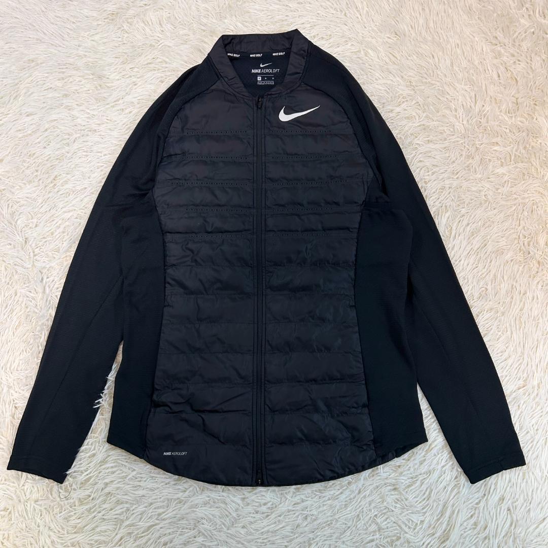 人気　NIKE GOLF　ナイキゴルフ　ナイロンジャケット　エアロロフト　M