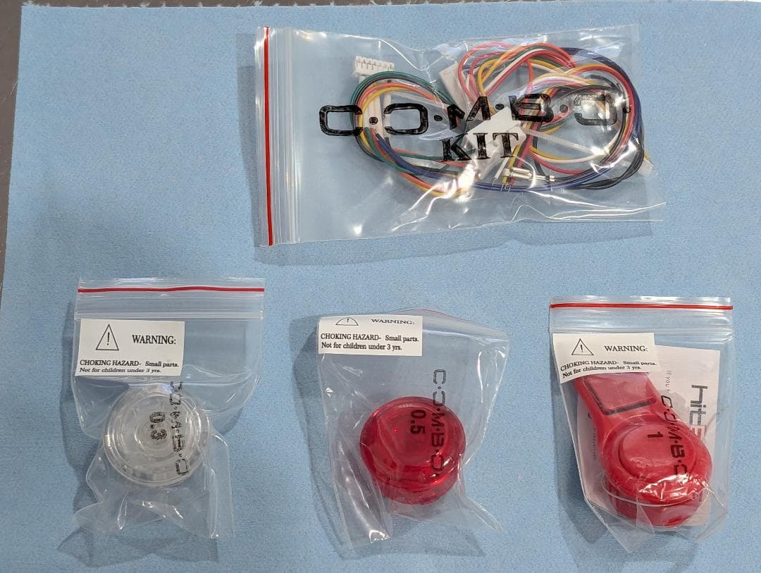 HITBOX　COMBO ExtensionとCOMBOボタン 30mm ①