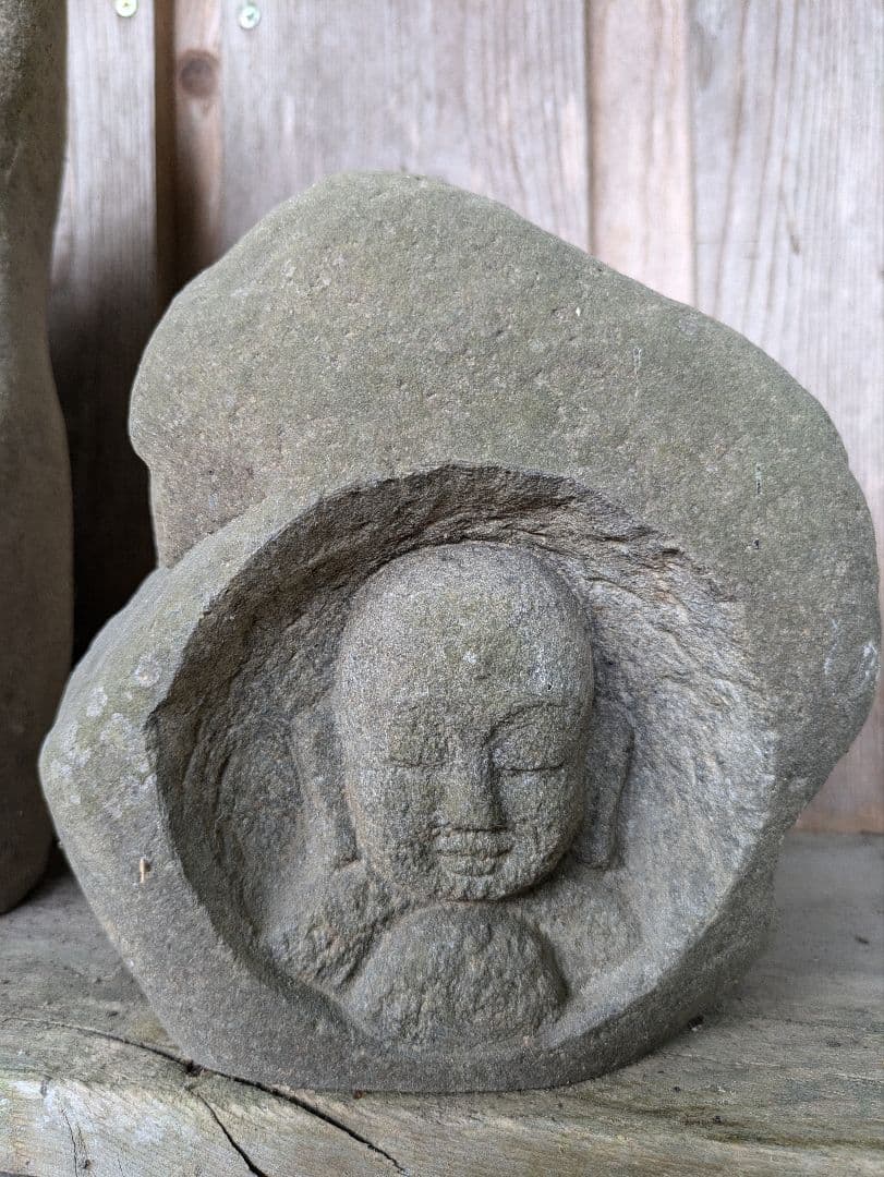 石仏、地藏、地藏菩薩、倉田辰彦作