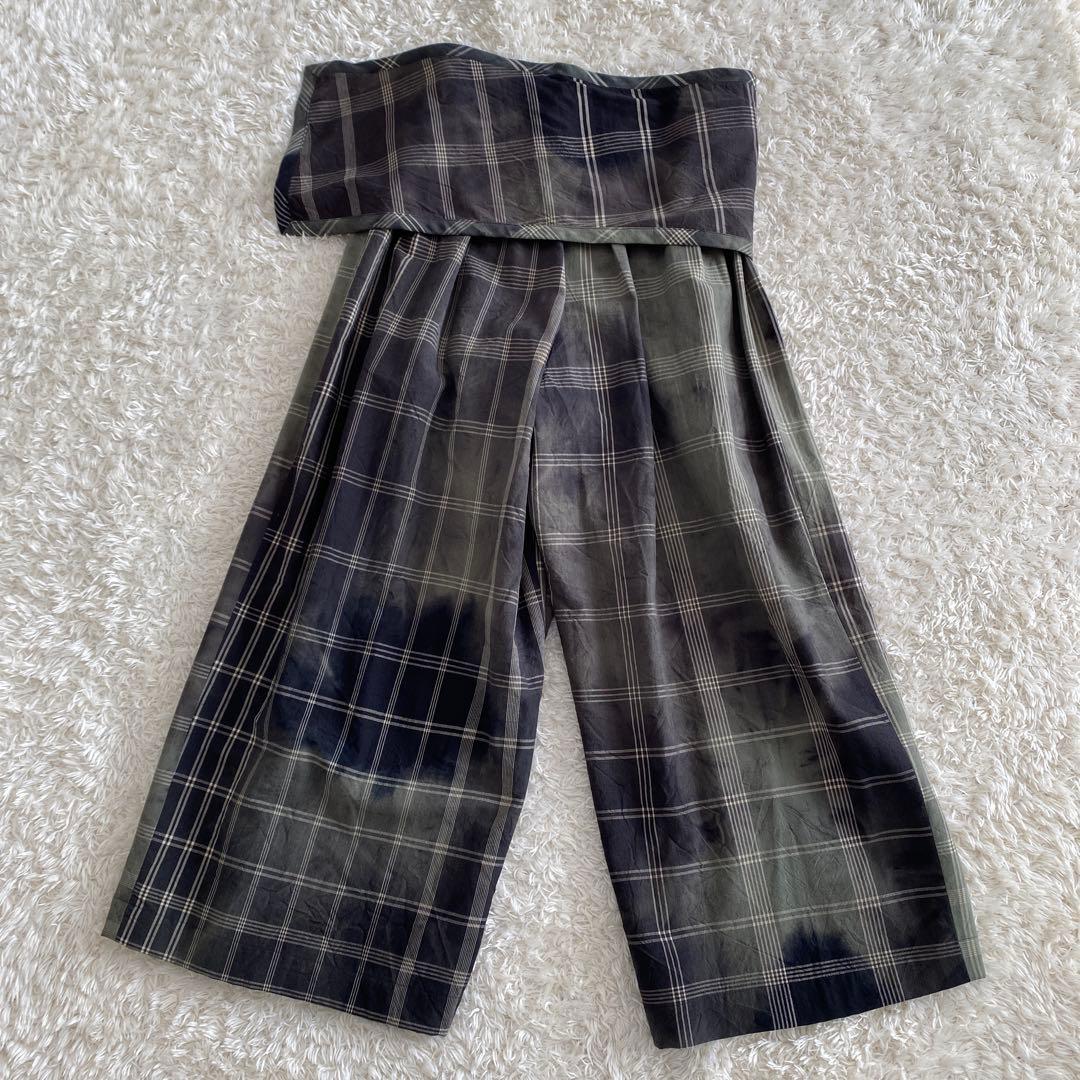 ○コムデギャルソン　変形　ワイドパンツ　ムラ染め　ad1991