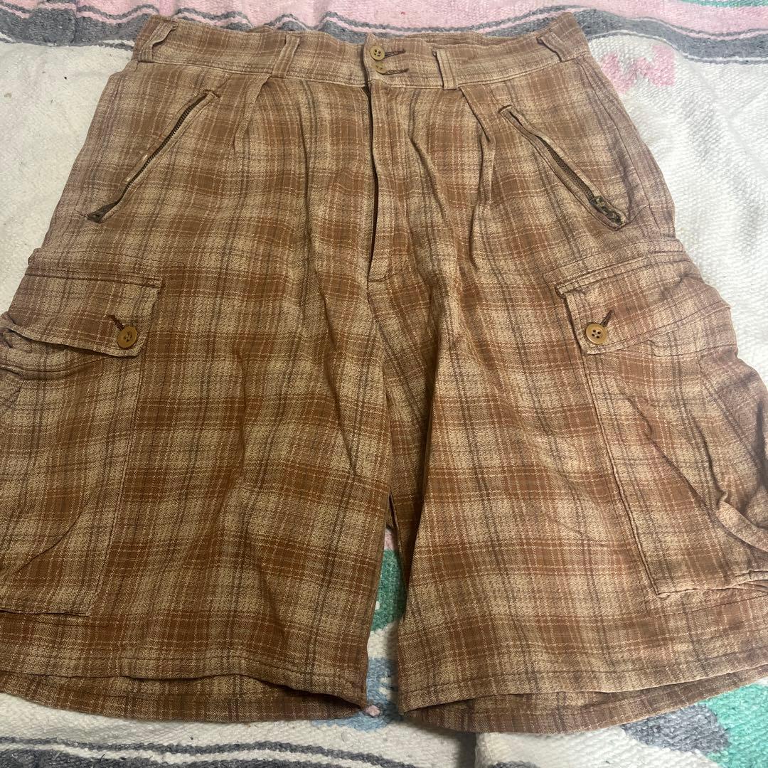 rrl 三ツ星タグ　初期　カーゴショーツ　ハーフパンツ　90s