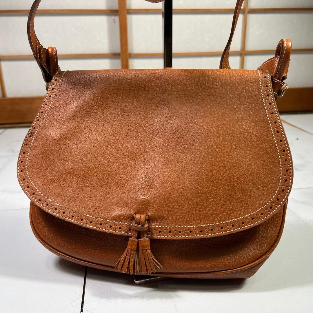 RALPH LAUREN ラルフローレン フリンジ付き ショルダーバッグ