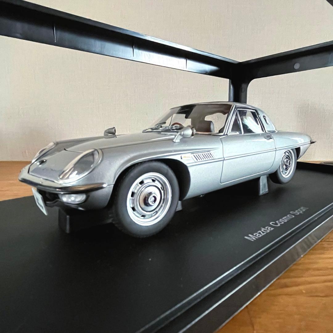 【ミニカー 美品】1/18 オートアート マツダ コスモ スポーツ