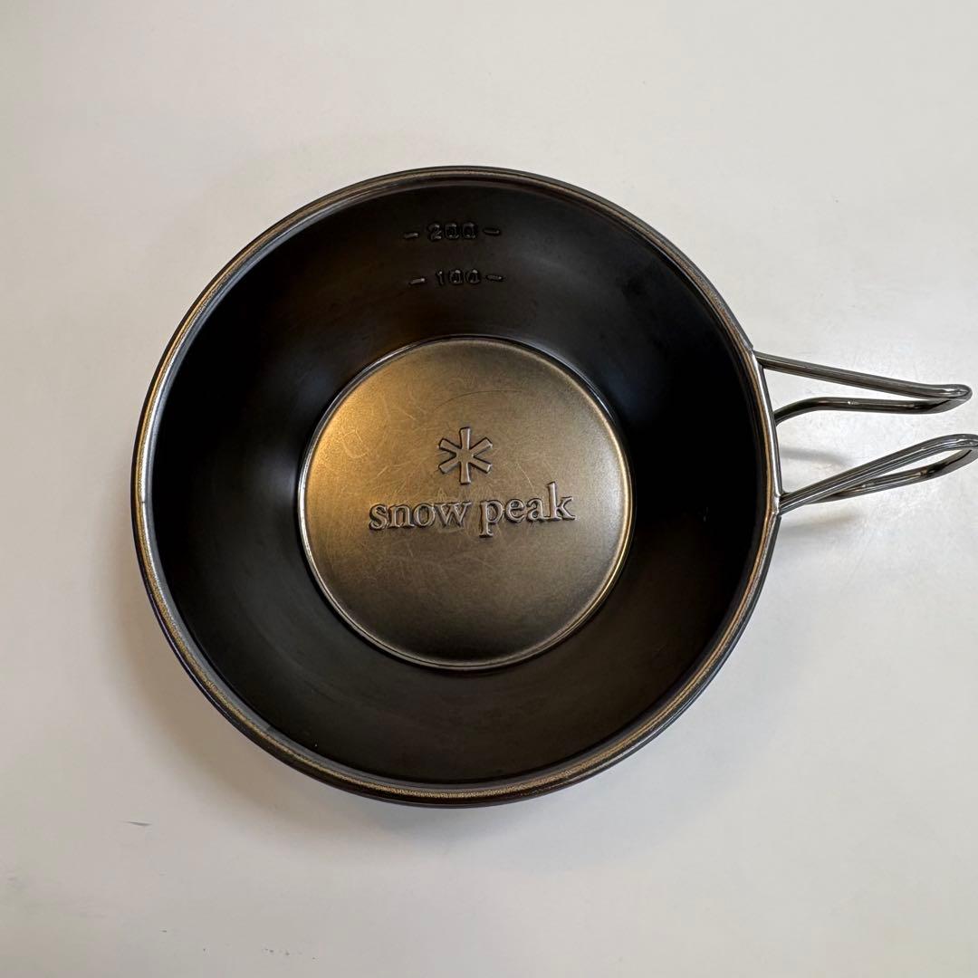 スノーピーク　雪峰祭限定　シエラカップ　ブラックカラー　FES-021 2-1