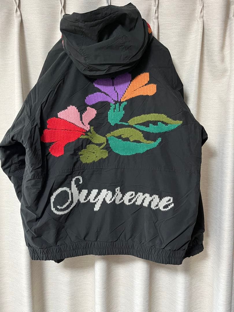 Supreme Needlepoint Hooded Jacket L 新品