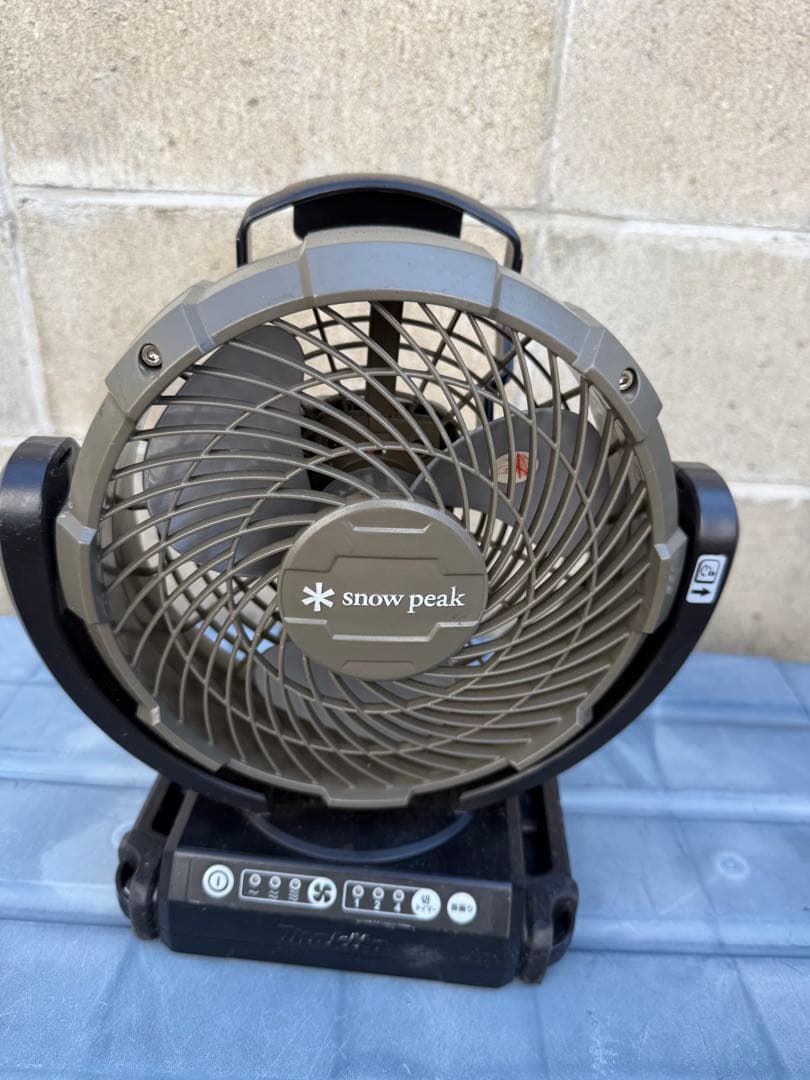 スノーピーク フィールドファン 扇風機 マキタバッテリー対応