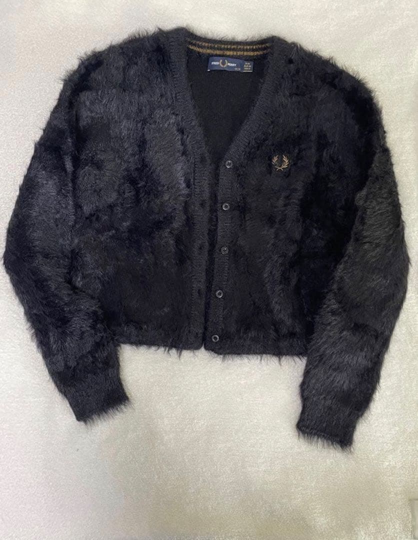 FRED PERRY Ray BEAMS別注 シャギー カーディガン