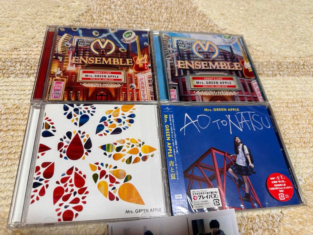 Mrs.GREEN APPLE CD 4枚セット