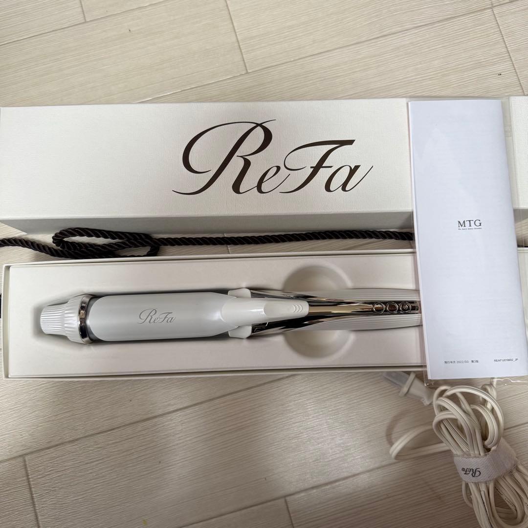 ReFa MTG カールヘアアイロン ホワイト　32mm