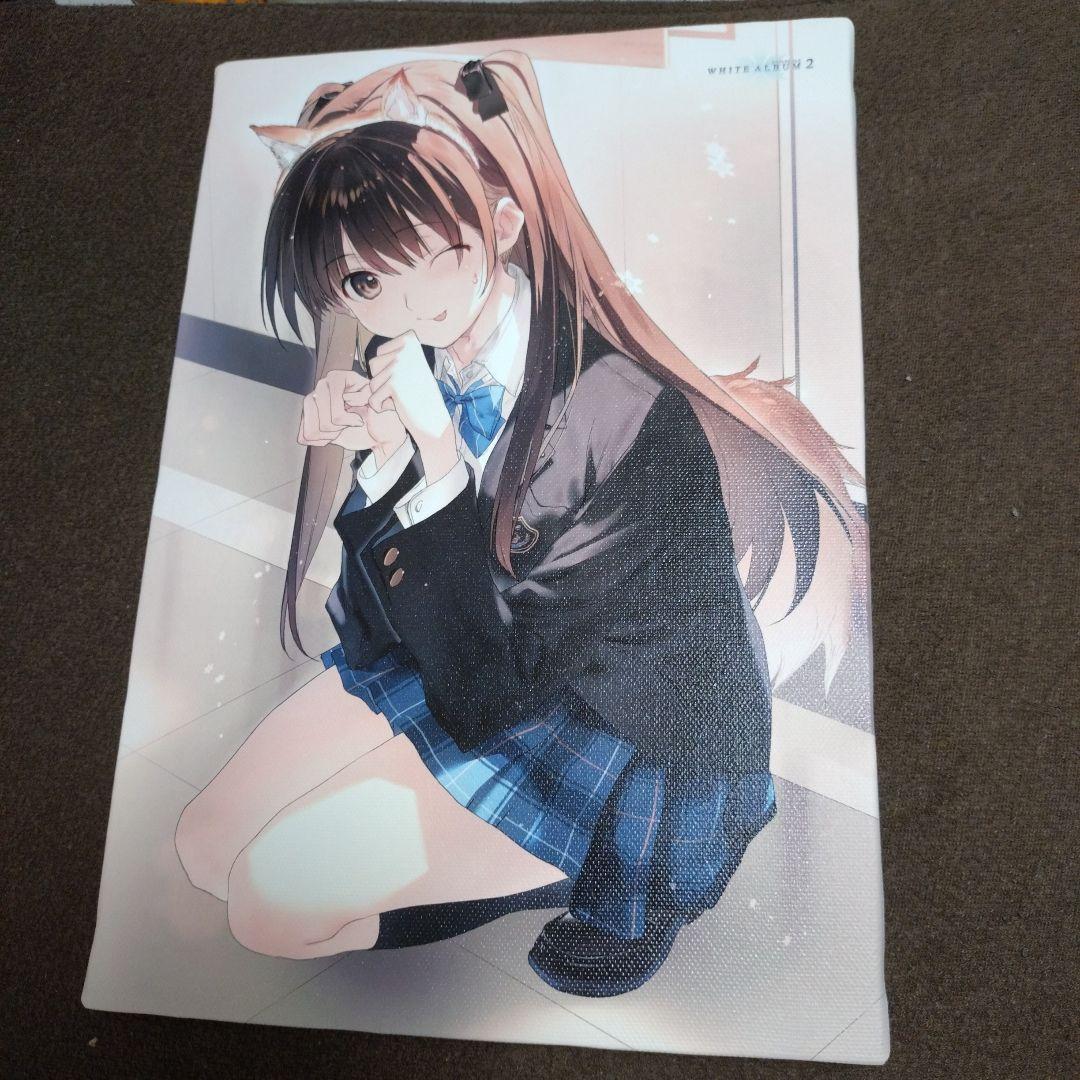 『WHITE ALBUM2』なかむらたけし描き下ろしキャンバスボード　小木曽雪菜