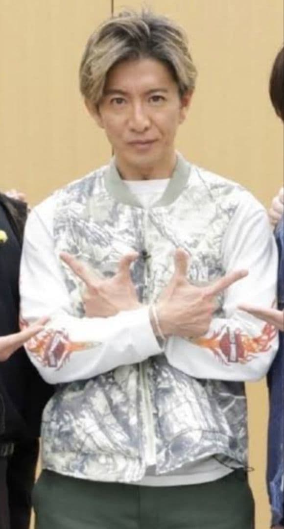 Ｍサイズ　HideandSeek　Camo Zip Work Vest　木村拓哉