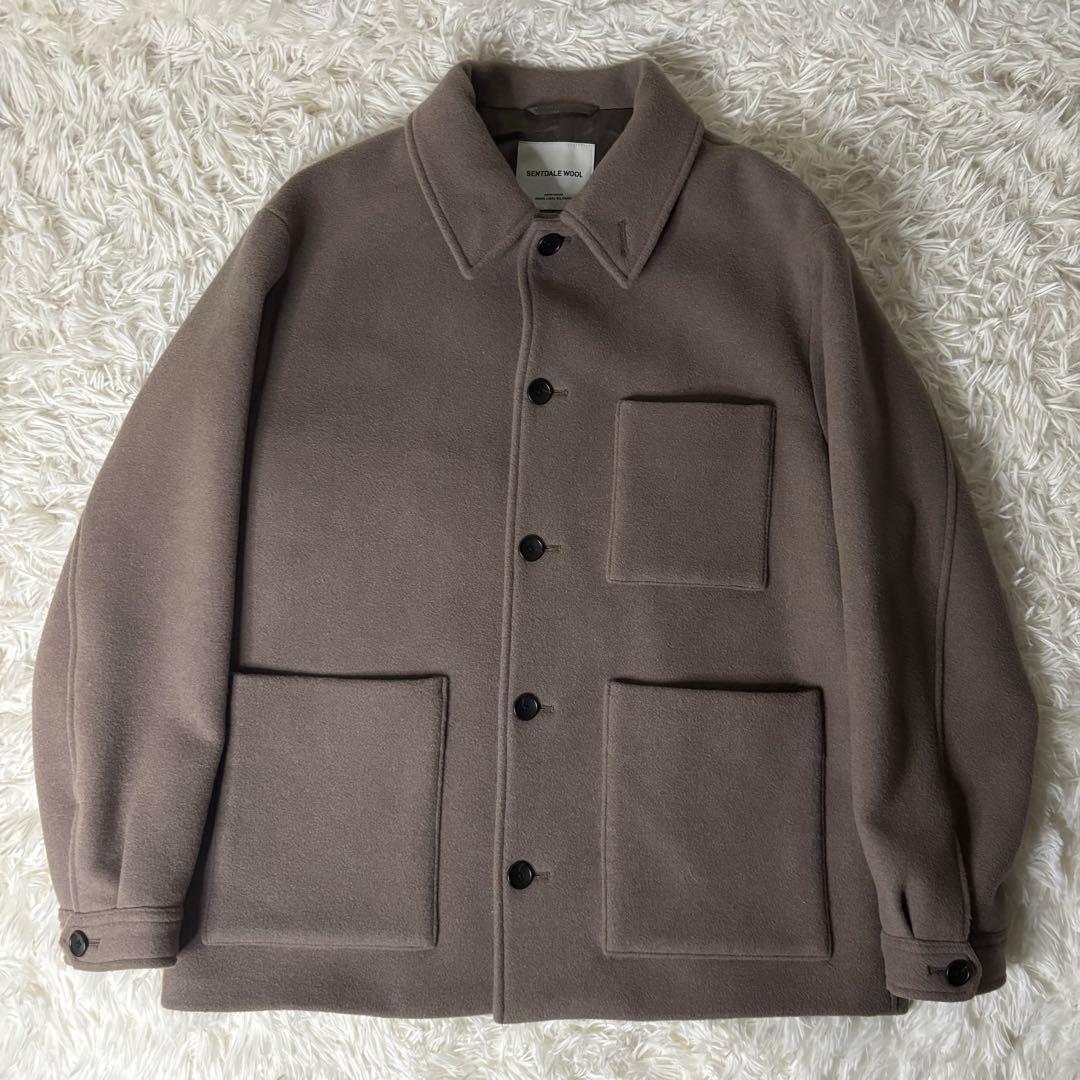 極美品✨ グリーンレーベル 大山シュン SENTDALE WOOL カバーオール