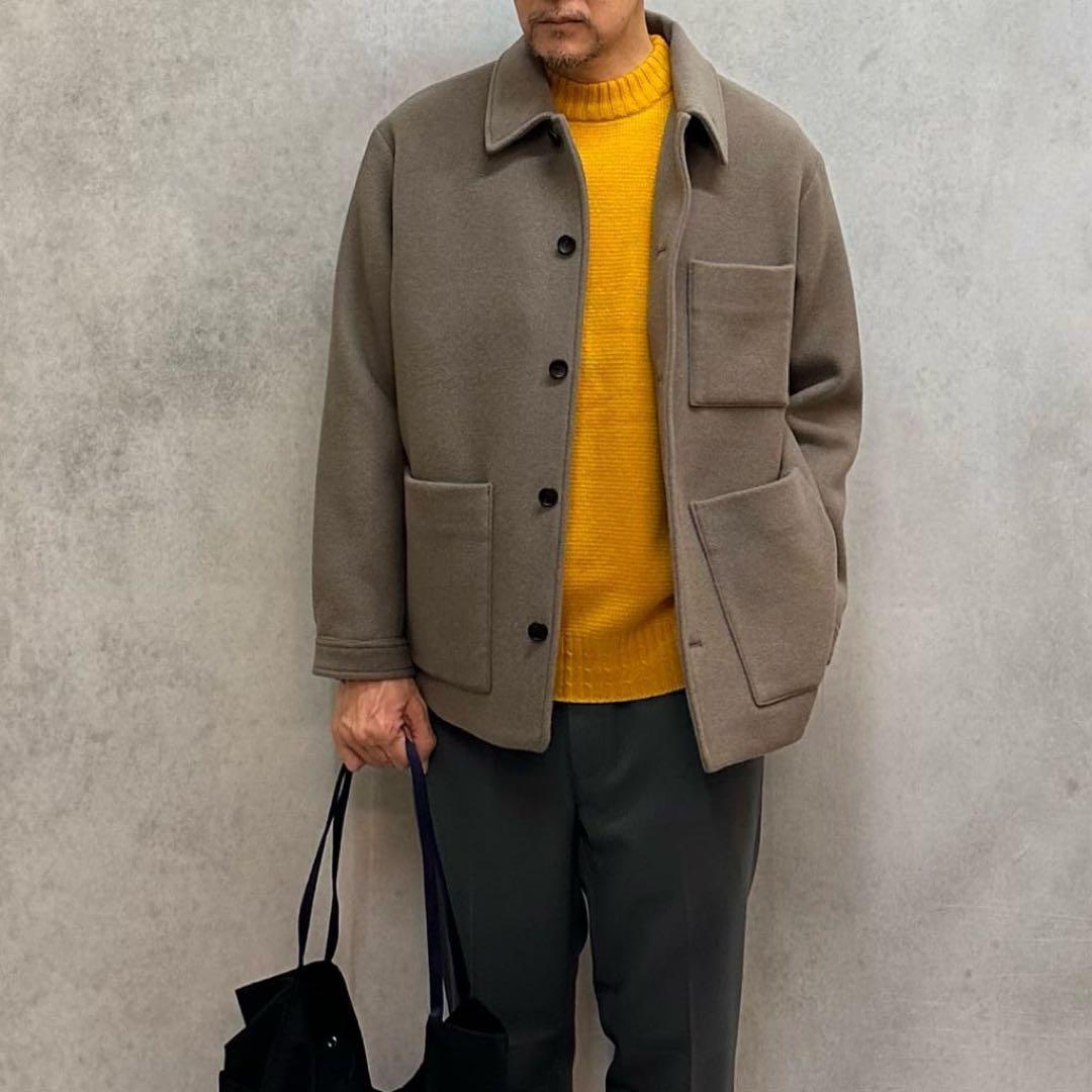 極美品✨ グリーンレーベル 大山シュン SENTDALE WOOL カバーオール